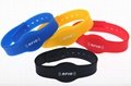 RFID Bracelets Silicone Wristbands Manufacturer NFC Silicon Band 4