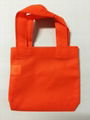 Custom Promotional wine shopping tote fabric polypropylene laminated pp non wove 3