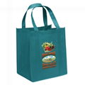 Custom Promotional wine shopping tote fabric polypropylene laminated pp non wove 4