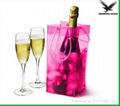 Strong clear PVC wine bag 2