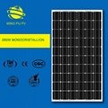 MingPu 260W Monocrystallion Solar Panel TUV CE  CQC Factory direct sales