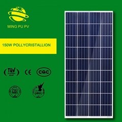 MingPu 150W Pollycrystallion Solar Panel TUV CE CQC Factory direct sales