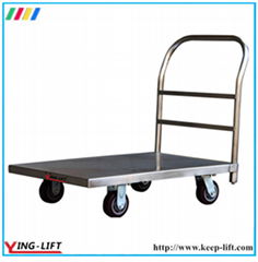 Heavy Duty Aluminum Hand Platform Truck