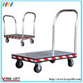 Rubber Wheel Aluminum Heavy-duty Platform Trolley CF3672 3