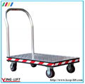 Rubber Wheel Aluminum Heavy-duty Platform Trolley CF3672 5