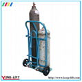 Wearing-resisting Usage Double Gas Cylinder Hand Trolley TY130 1