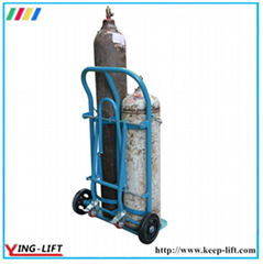 Wearing-resisting Usage Double Gas Cylinder Hand Trolley TY130
