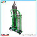 Wearing-resisting Usage Double Gas Cylinder Hand Trolley TY130 2