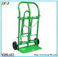Wearing-resisting Usage Double Gas Cylinder Hand Trolley TY130 4
