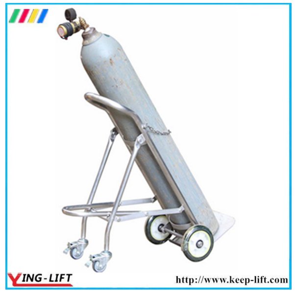 Fold-down Stainless Steel Cylinder Hand Truck TY120A 3