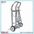 Stainless Steel Cylinder Hand Truck With