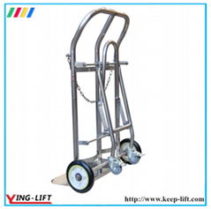 Stainless Steel Cylinder Hand Truck With Double Cylinder TY130B