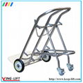 Stainless Steel Cylinder Hand Truck With Double Cylinder TY130B 2