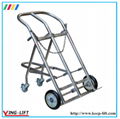 Stainless Steel Cylinder Hand Truck With Double Cylinder TY130B 4