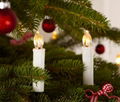 clip-on Christmas flameless candle,remote control candle with color change 3