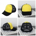 Unisex Classic Summer Foam Front Trucker Mesh Hat Snap Back Adjustable Cap 3