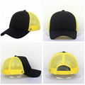 Snapback Baseball Cap Trucker Mesh Blank Curved Visor Hat Plain Color New 2