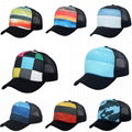 100% Cotton front 100% Polyester Back Trucker Mesh Hats 1