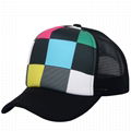 100% Cotton front 100% Polyester Back Trucker Mesh Hats 4