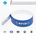 RFID Disposable Coated Paper Wristband 4