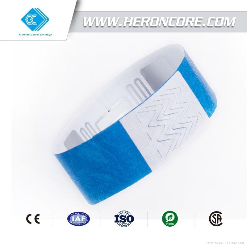 RFID Disposable Tyvek Wristband 3