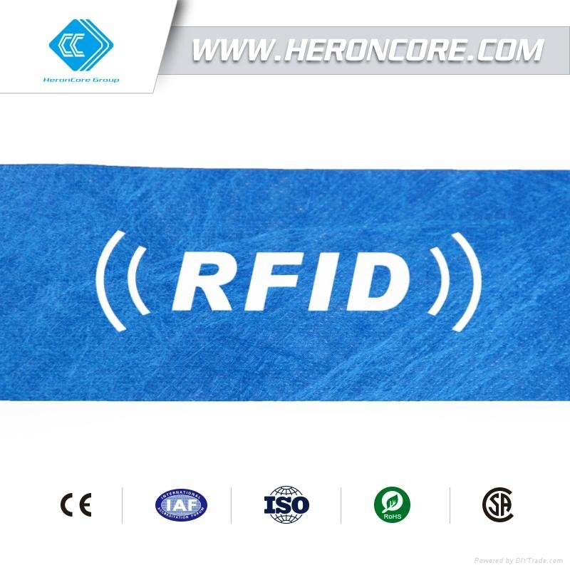 RFID Disposable Tyvek Wristband 4