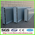 Metal Soundproof and Fireproof Material highway noise barrier