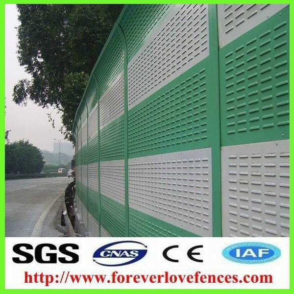 highway hot dip galvanized aluminum punching sheet acoustic panels noise barrier 2