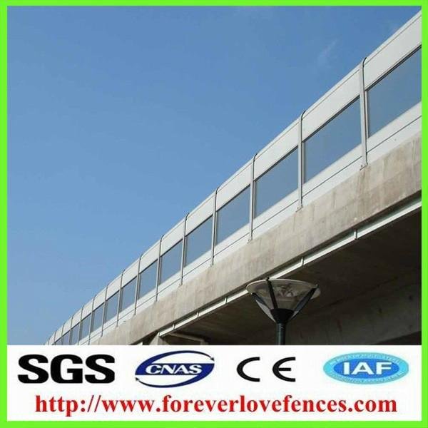 hot sale high quality and low price metal noise barrier panels for highway noise
