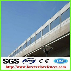 hot sale high quality and low price metal noise barrier panels for highway noise