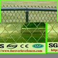 Garden Use PVC Coated Galvanized Green Vinyl Coated Chain Link Fence 1