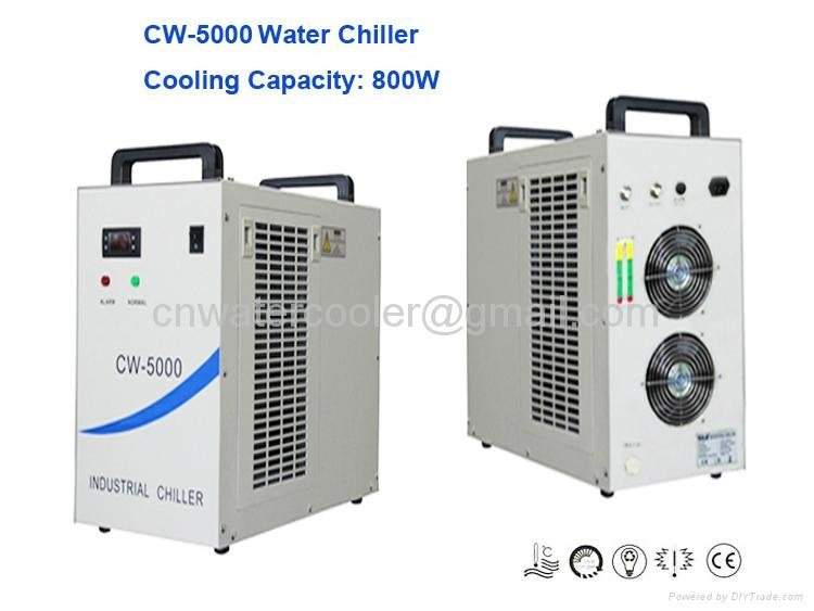 High Cooling Efficiency CW-5000 Small Water Chiller for Laser Machine