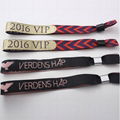 One Time Use Fabric Wristbands for Events 2