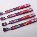 One Time Use Fabric Wristbands for Events 4