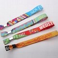 One Time Use Fabric Wristbands for Events 5
