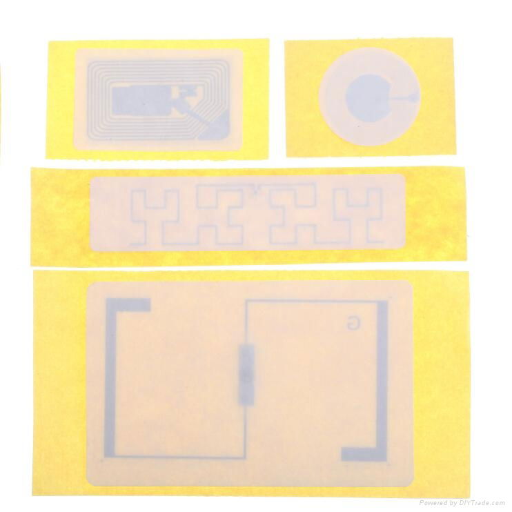Printable Adhesive RFID Paper Tag Label 3