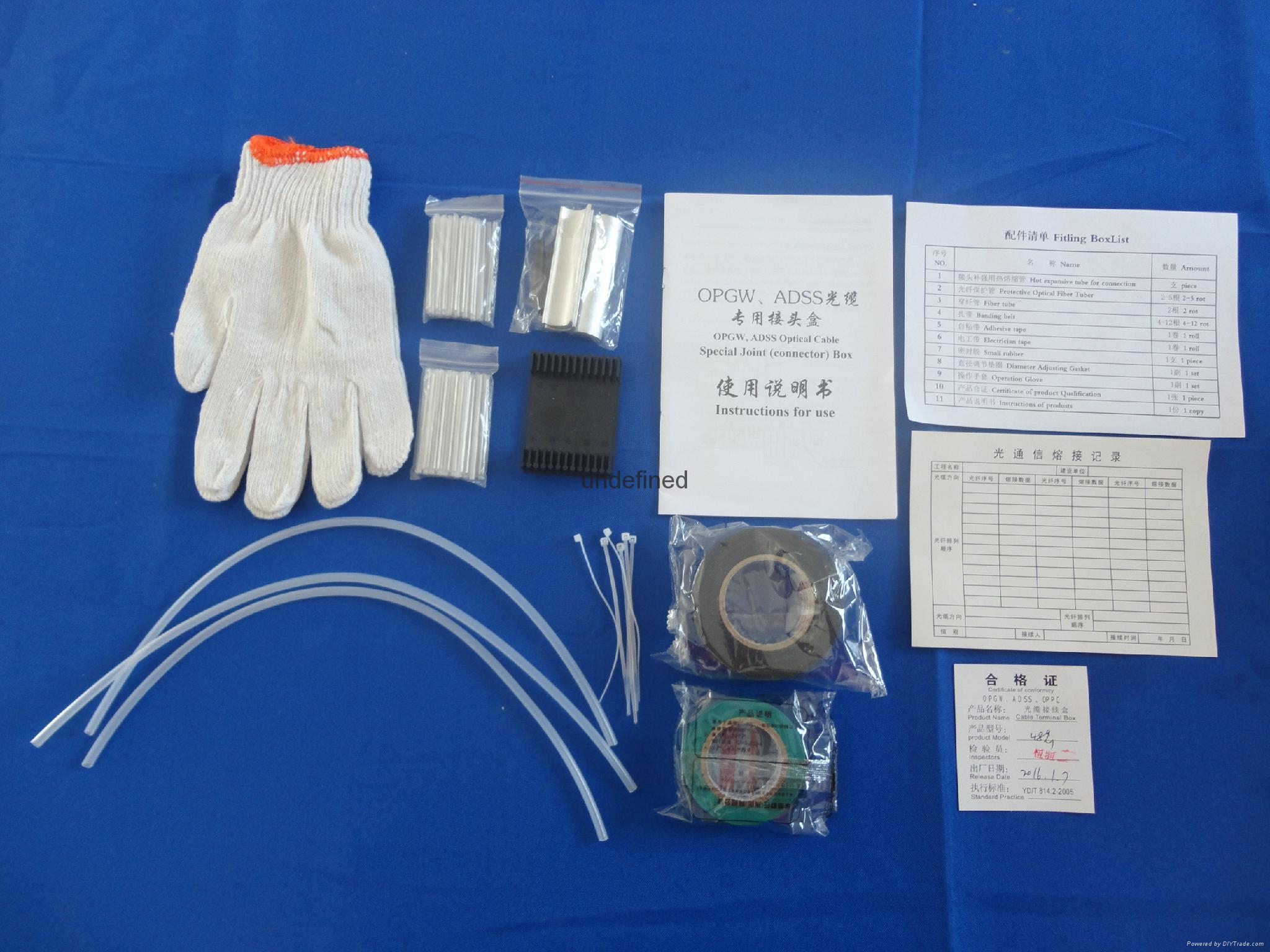 接头盒价格 一进一出24芯塔用接头盒 4