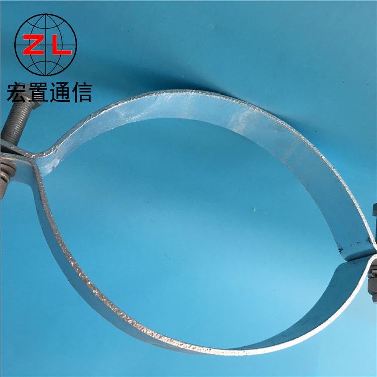 ADSS光缆杆用抱箍 单长尾抱箍 4