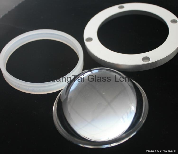 80 degree glass material led light lens(GT-78-8) 2