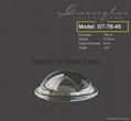 广角度高硼硅玻璃材料灯具透镜（GT-78-45） 1