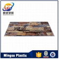 Uk market 1.2meter wide waterproof tongue and groove marble pvc panel 2