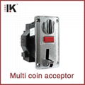 Multi coin acceptor for 6 type coins 3