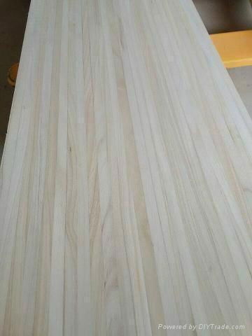 FSC bleached paulownia edge glued panels  2