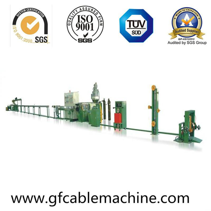 Physical Foaming Coaxial Cable Extrusion Production Line (Rg59/6)