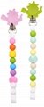 JZ08 Eco-friendly  food grade silicone baby pacifier clips 4