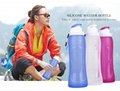 S3 Silicone Outdoor Water Canteen BPA Free Collapsible Water Bottle 5