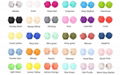 BD045 Latest design Silicone Teething Beads Icosahedrons Beads 4