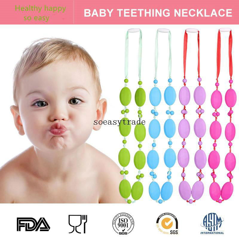 FK005 baby teething Necklace Jewelry (China Trading Company) Model