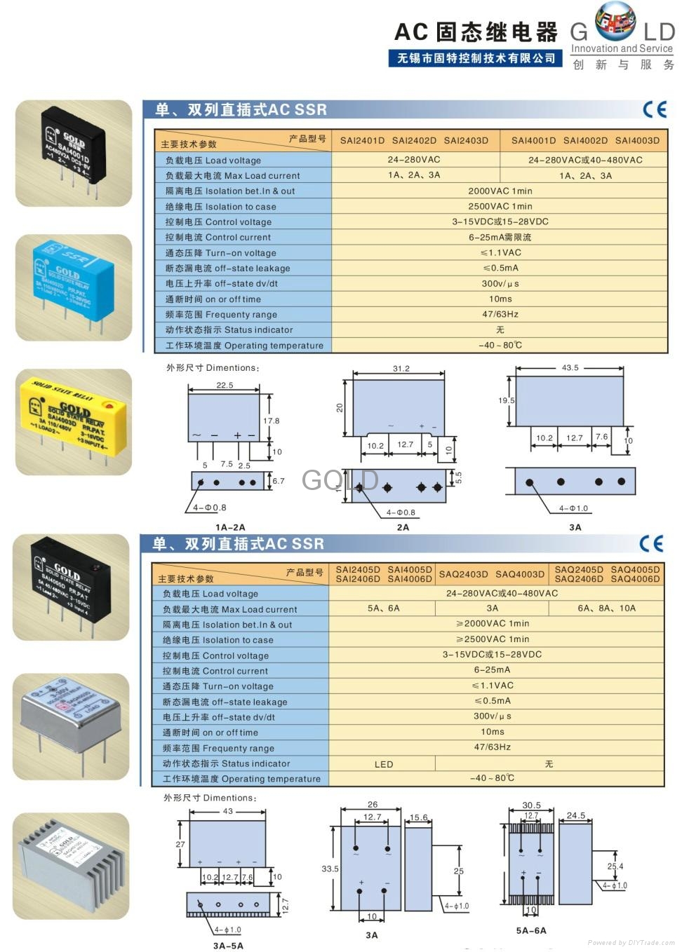 PCB固态继电器 5