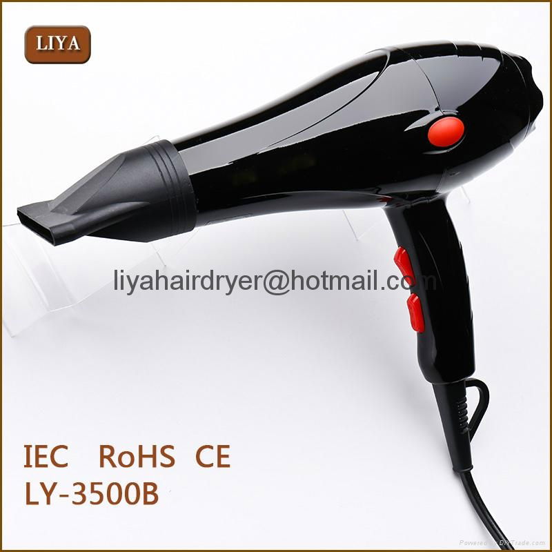 Professional Ionic Hot Sale Hair Dryer 2100w Black Made In China 2